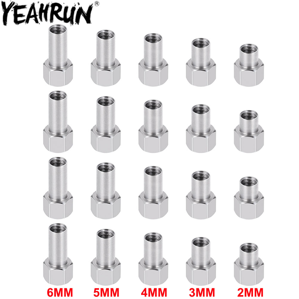 Wheel Hex Adapter - YEAHRUN 4PCS Hex Wheel Nuts Extension