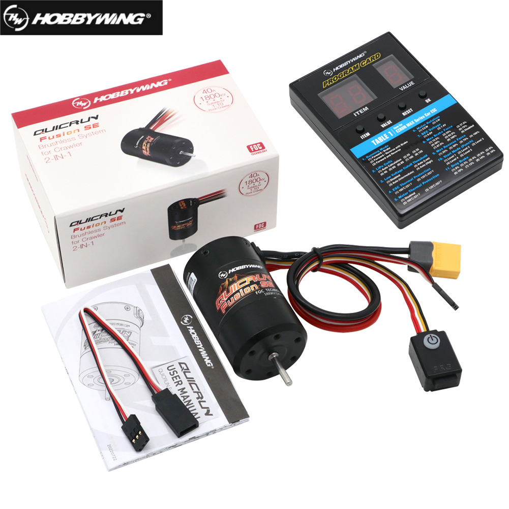 Rc Hobby Engine - Hobbywing QuicRun Fusion SE 1200KV /