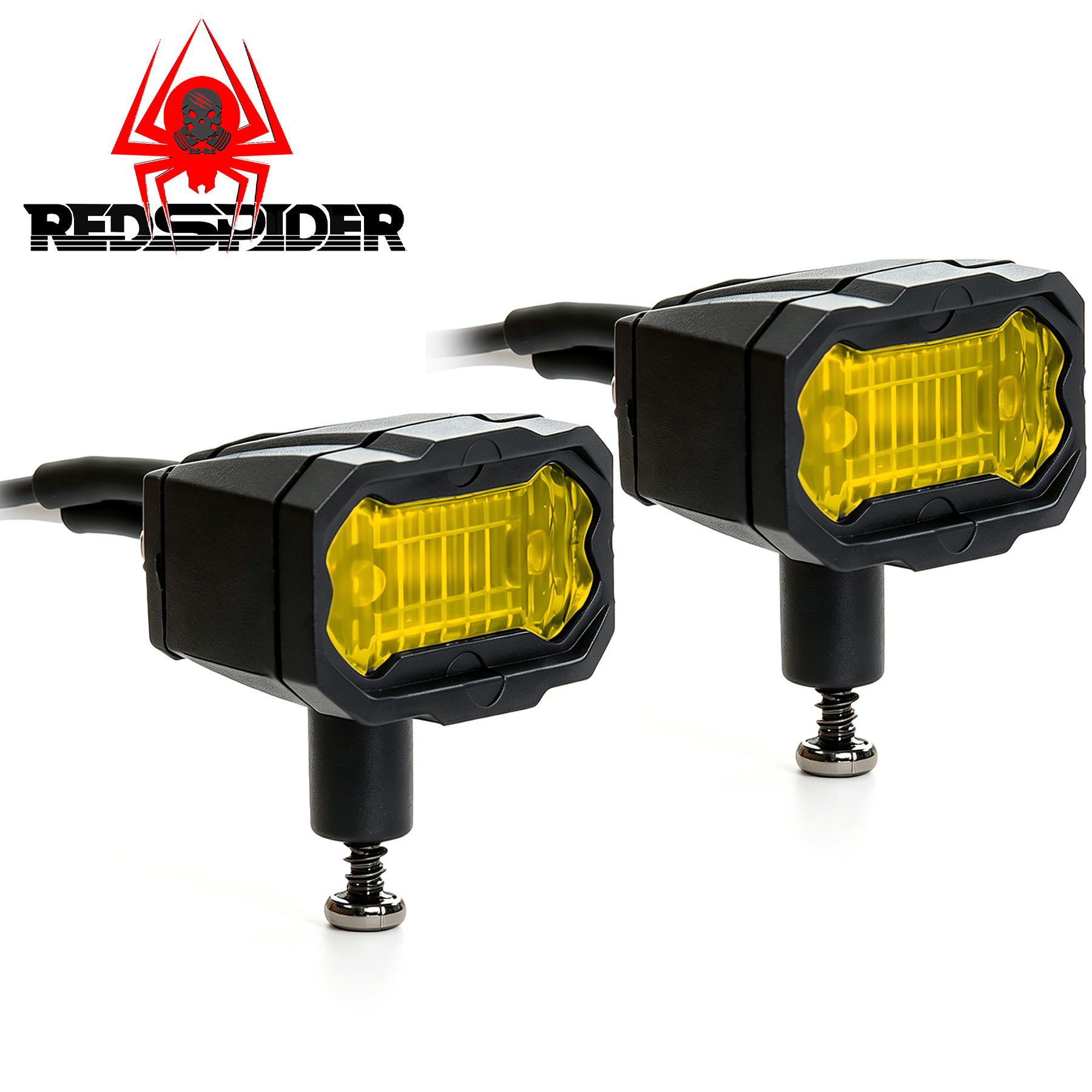 Rc Hobby Jeep Wrangler - RED SPIDER 2Pcs 1/10 RC Crawler