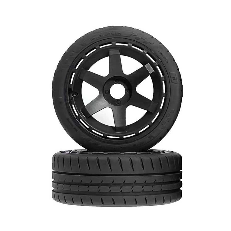 ABUM-RC Rubber Tires Wheels He - Wheel Hex Adapter recension och pris