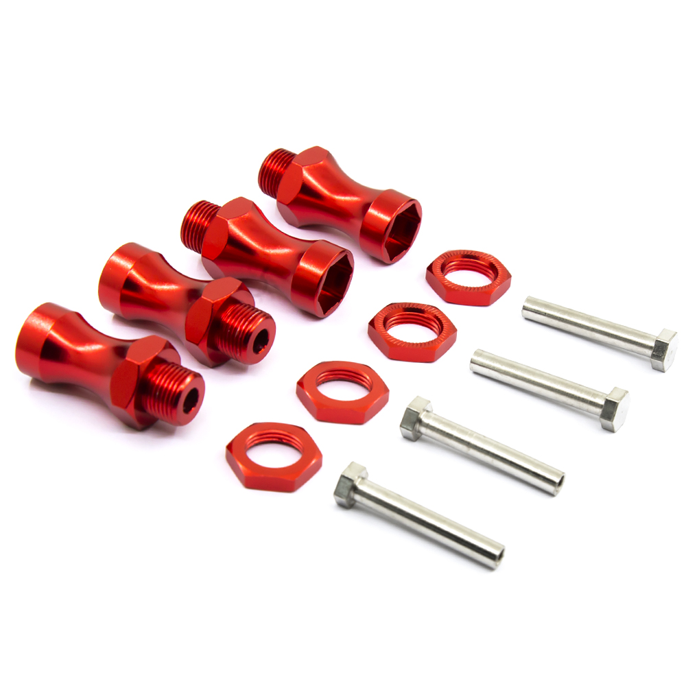 4pcs Wheel Hex 12mm Turn 17mm  - Wheel Hex Adapter recension och pris