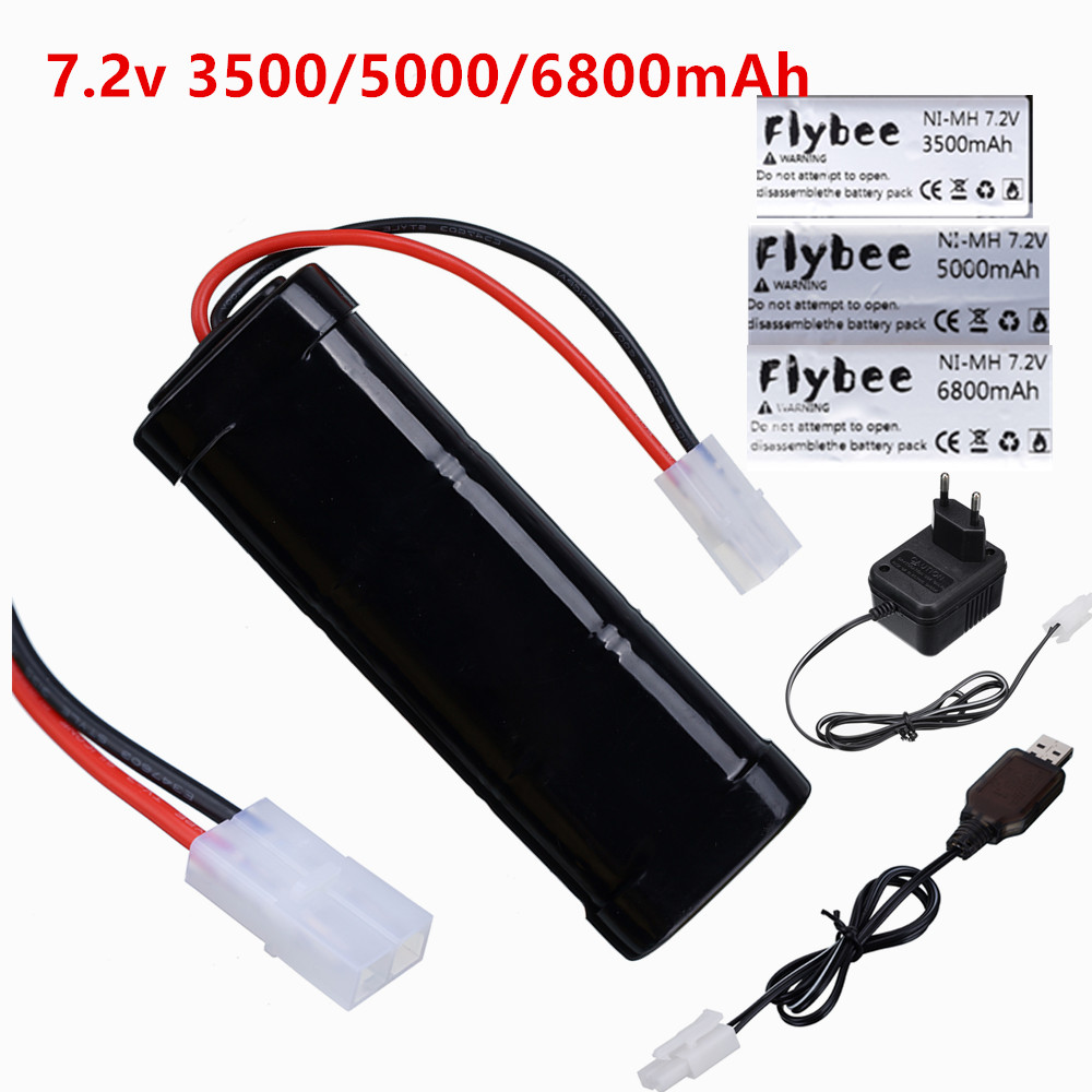 New 7.2V Battery 5000/6800mAh  - Rc Hobby Trucks recension och pris