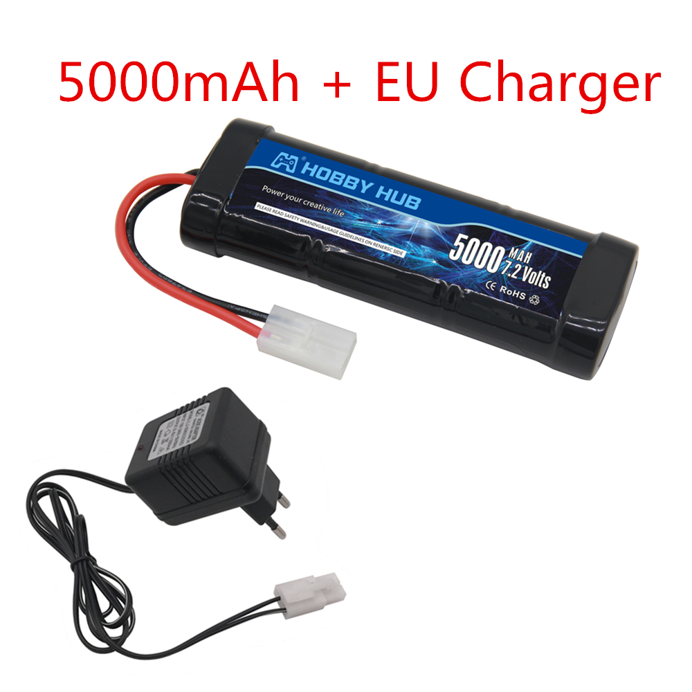 New 7.2V Battery 5000/6800mAh  - Rc Hobby Trucks recension och pris