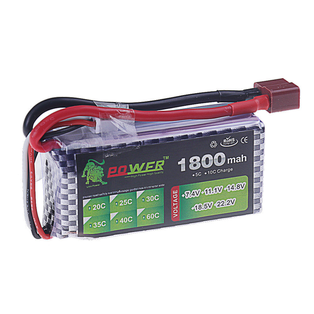 3S 11.1V Lipo Battery Deans T  - Rc Hobby Trucks recension och pris