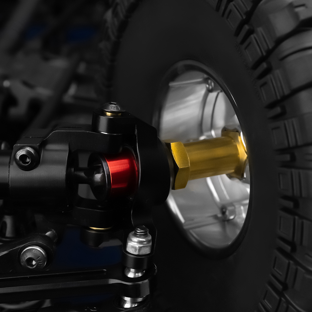 AXSPEED Brass 12/15/17/20/25mm - Wheel Hex Adapter recension och pris