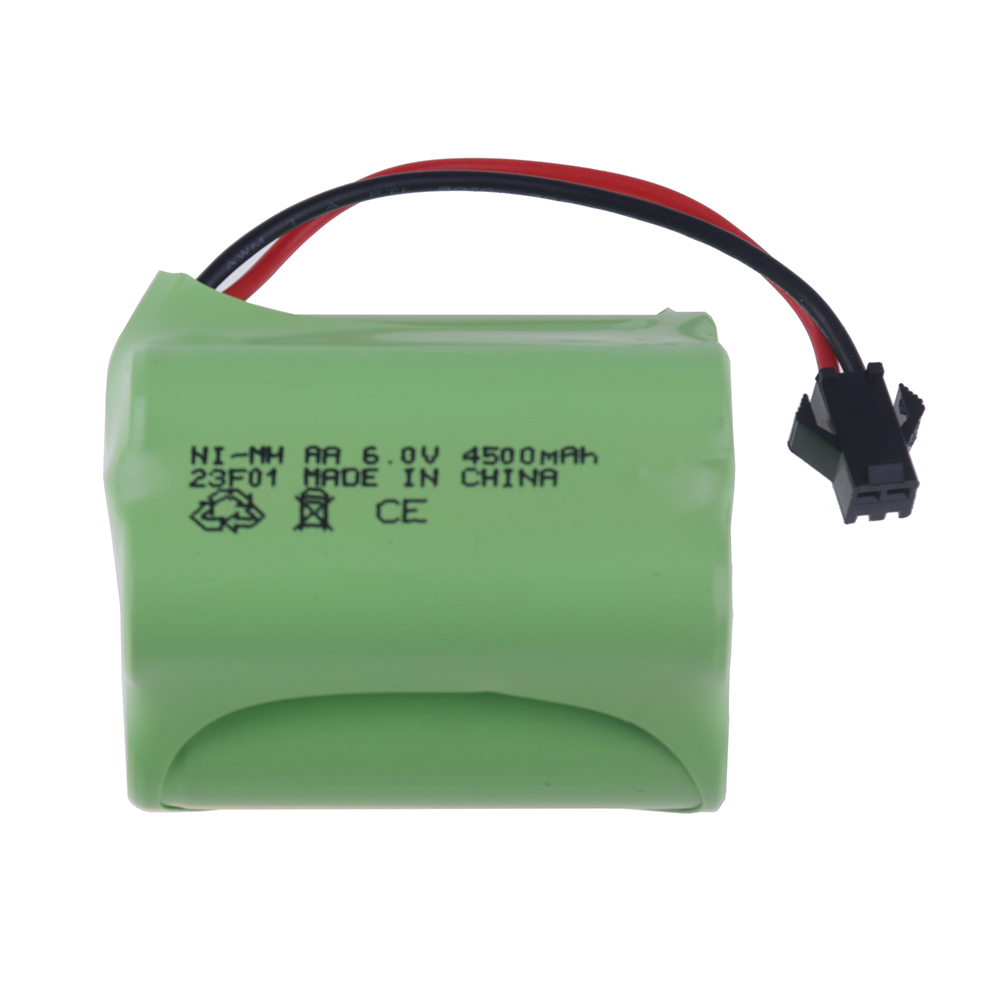 6v 4500mAh Ni-MH Battery SM Pl - Rc Hobby Trucks recension och pris