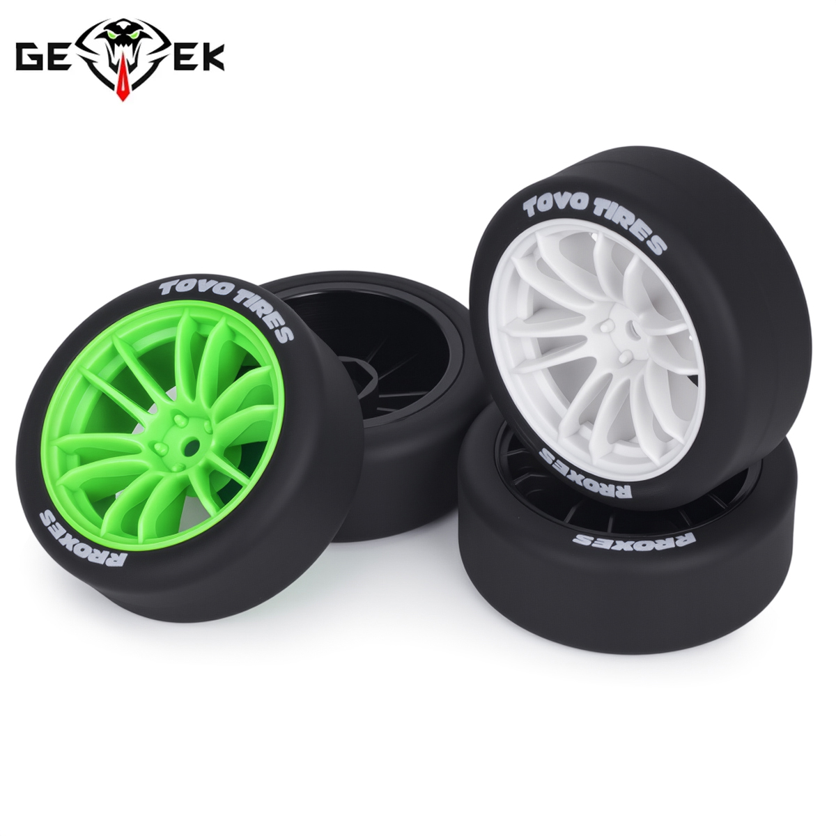 4Pcs Hard Drift Tires Wheel Ty - Rc Hobby Engine recension och pris