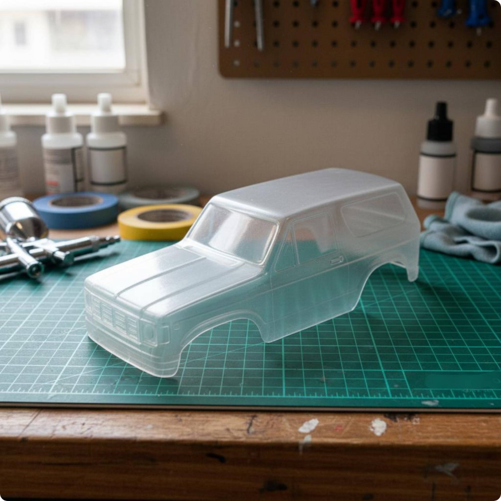 Clear RC Body Shell Paintable  - Body Shell Rc recension och pris