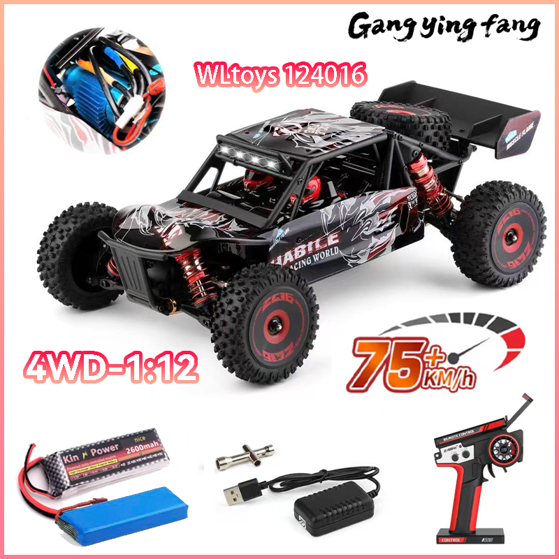 75 KM/H WLtoys 124016 V8 RC Ca - Rc Hobby Grade Drift Car recension och pris
