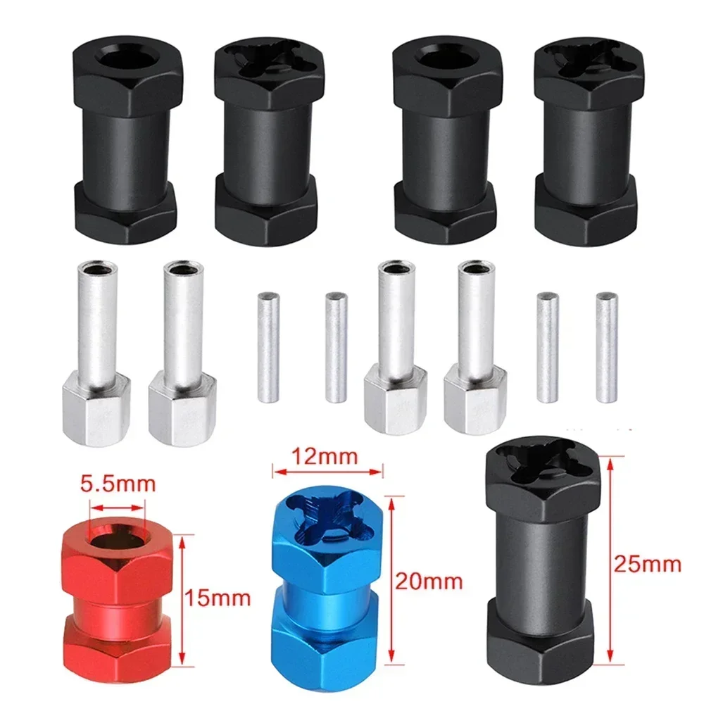 4Pcs Thickness 15mm/20mm/25mm/ - Wheel Hex Adapter recension och pris