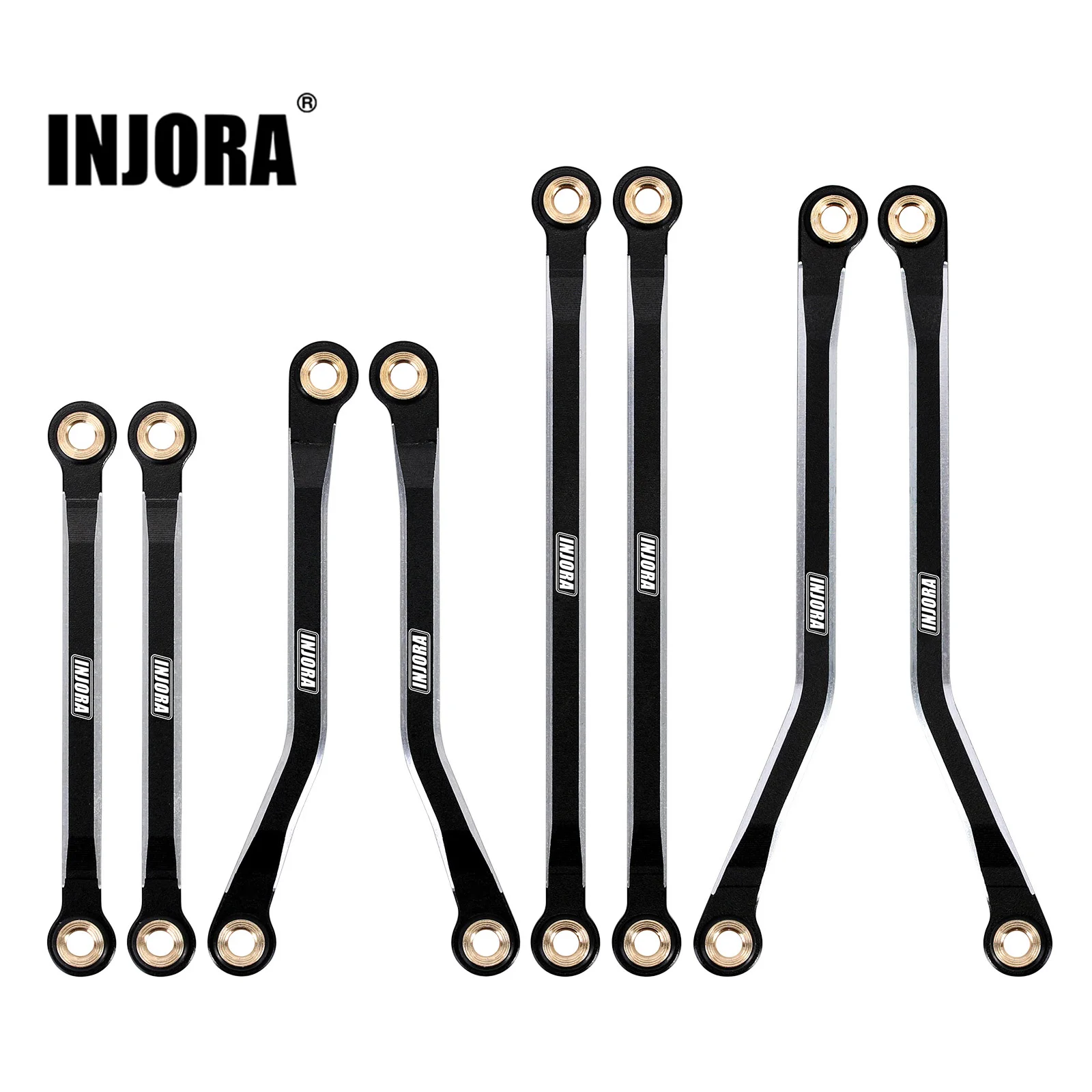 INJORA CNC Aluminium High Clea - Wheel Hex Adapter recension och pris