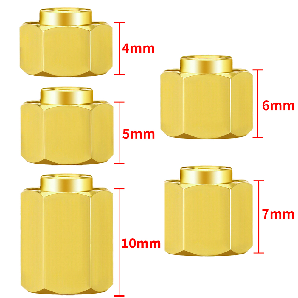 YEAHRUN Brass Wheel Hex Hub Ex - Wheel Hex Adapter recension och pris