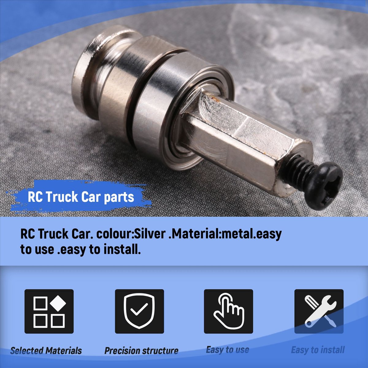 New Arrival 5Mm Metal Combiner - Wheel Hex Adapter recension och pris