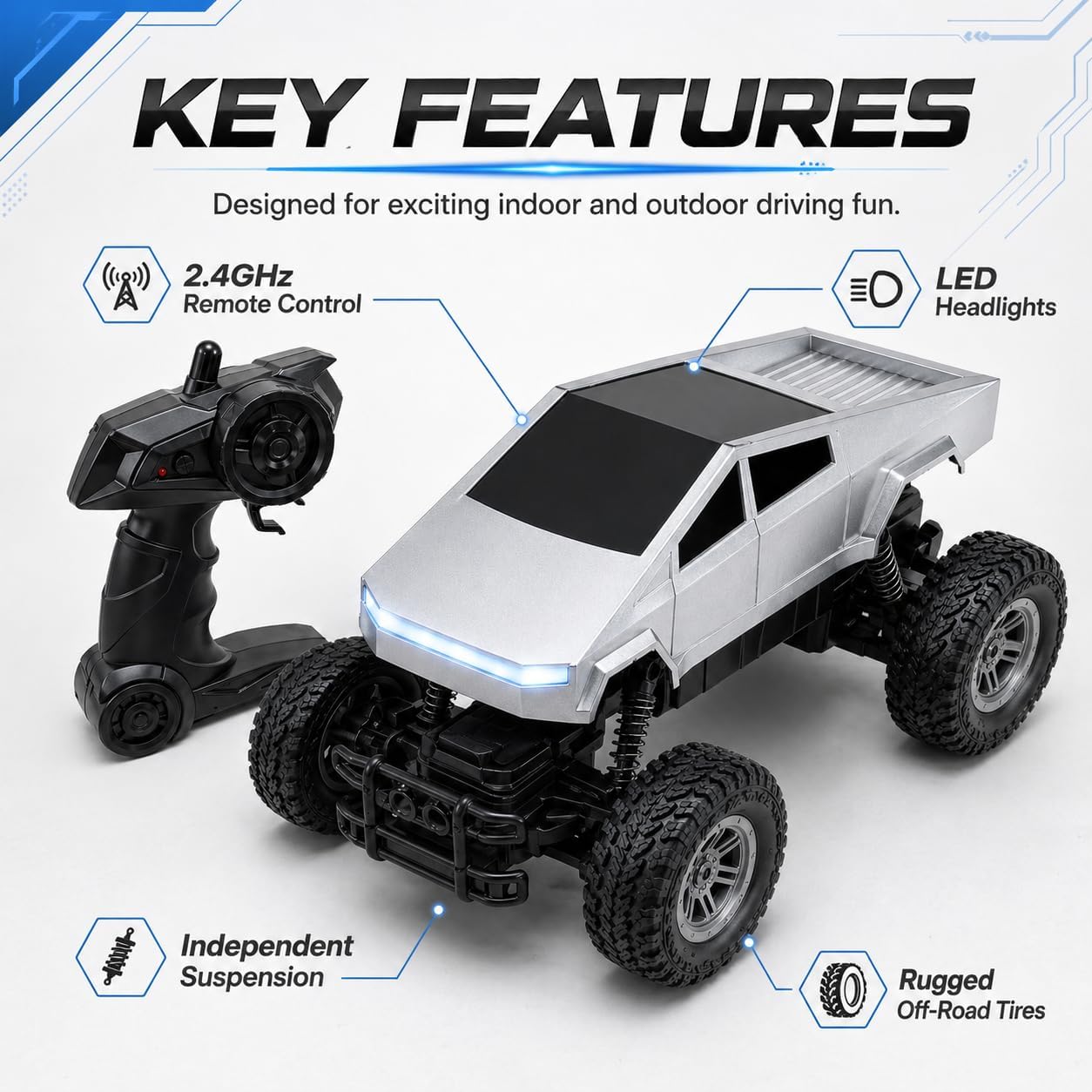 1:18 RC Car Remote Control Tru - Rc Hobby Tech Bali recension och pris
