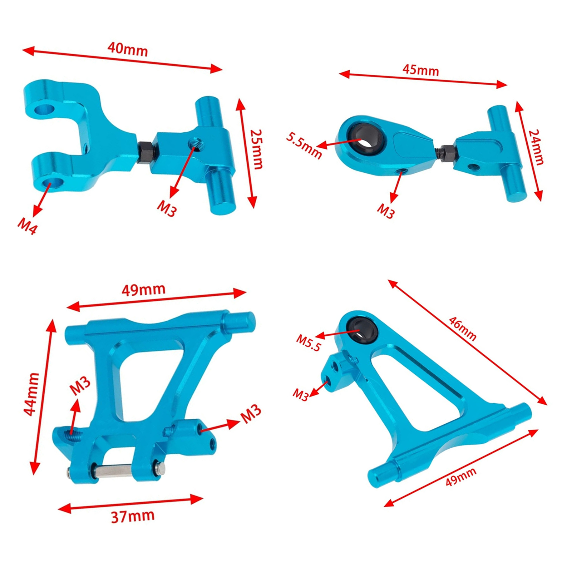 RC TT-02 Full Set Upgrade Part - Rc Hobby Engine recension och pris