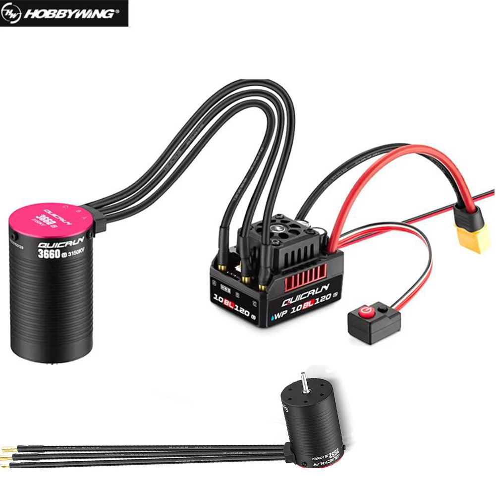 HobbyWing QuicRun WP 10BL120 G - Rc Hobby Engine recension och pris