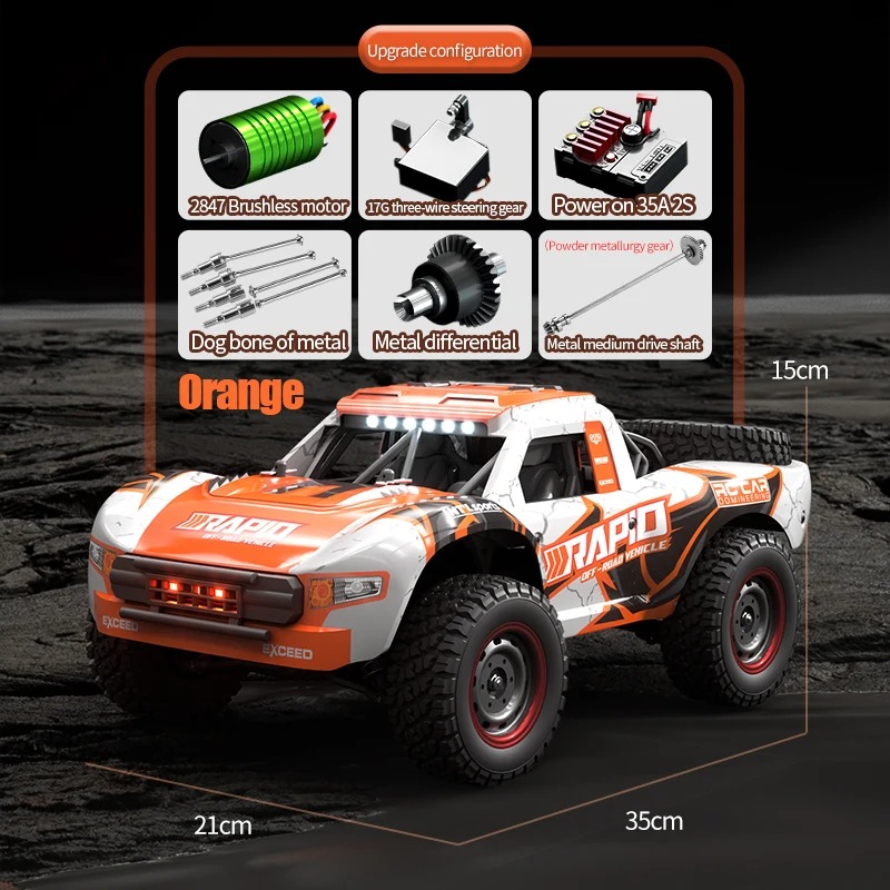 JJRC Q130 1:16 70KM/H 4WD RC C - Rc Hobby Grade Drift Car recension och pris