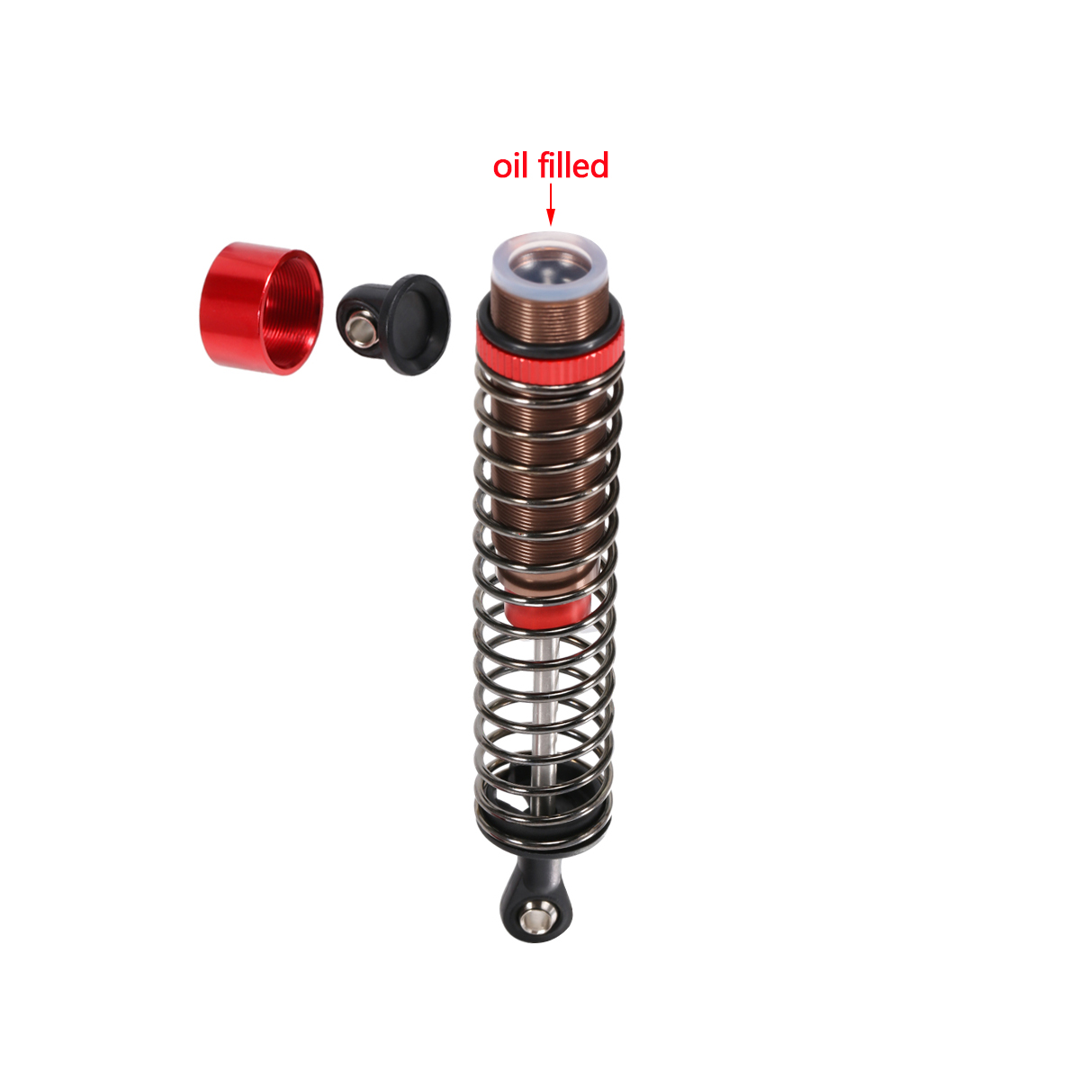 4Pcs Adjustable Oil Filled Sho - Rc Hobby Trucks recension och pris