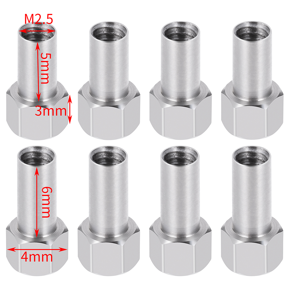 YEAHRUN 4PCS Hex Wheel Nuts Ex - Wheel Hex Adapter recension och pris