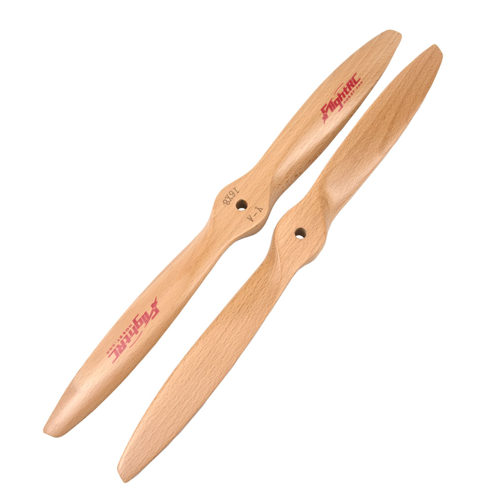 1Pc Wooden Beech Propeller CW  - Rc Hobby Engine recension och pris