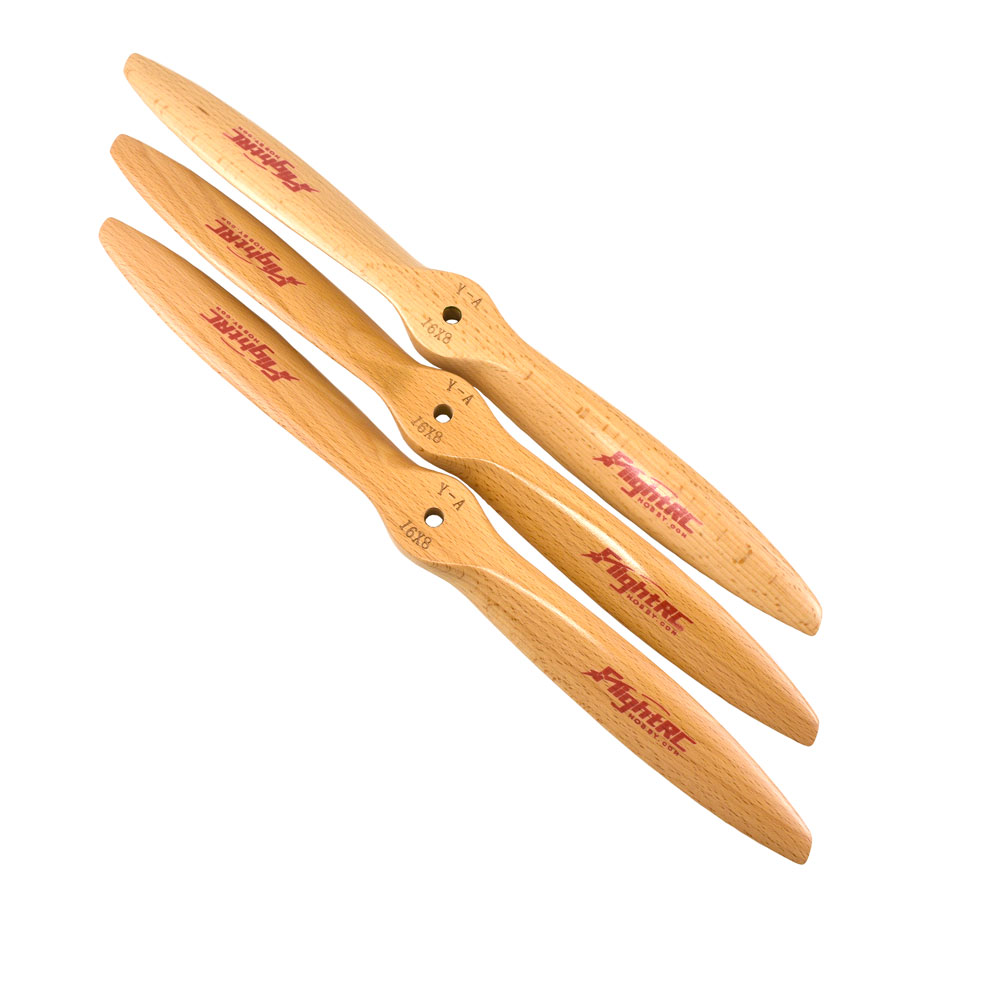 1Pc Wooden Beech Propeller CW  - Rc Hobby Engine recension och pris