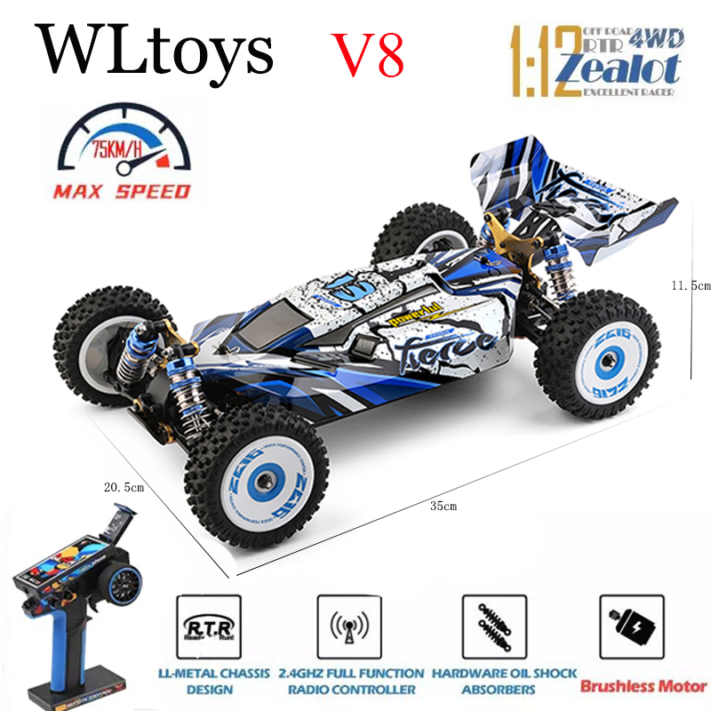 WLtoys 124017 124007 75KM/H  R - Rc Hobby Nook recension och pris