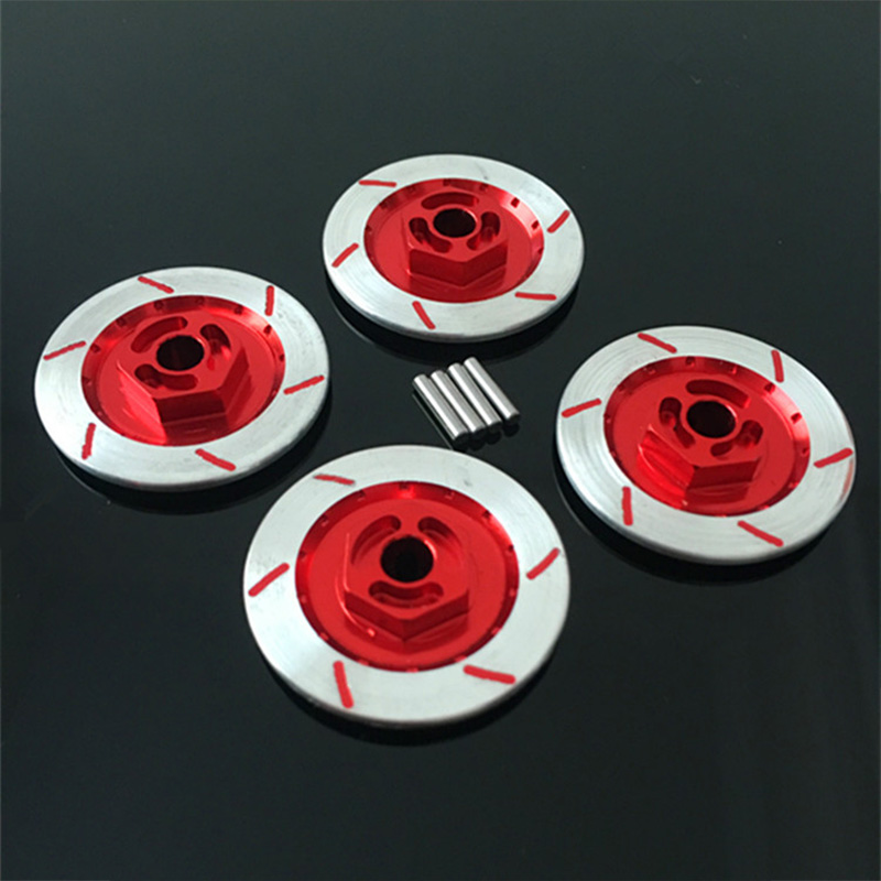X12A-4PCS Aluminum Alloy Brake - Wheel Hex Adapter recension och pris