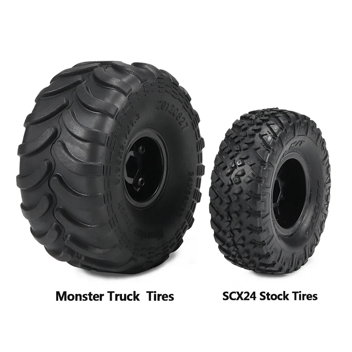 4pcs Monster Truck Tires with  - Rc Hobby Trucks recension och pris