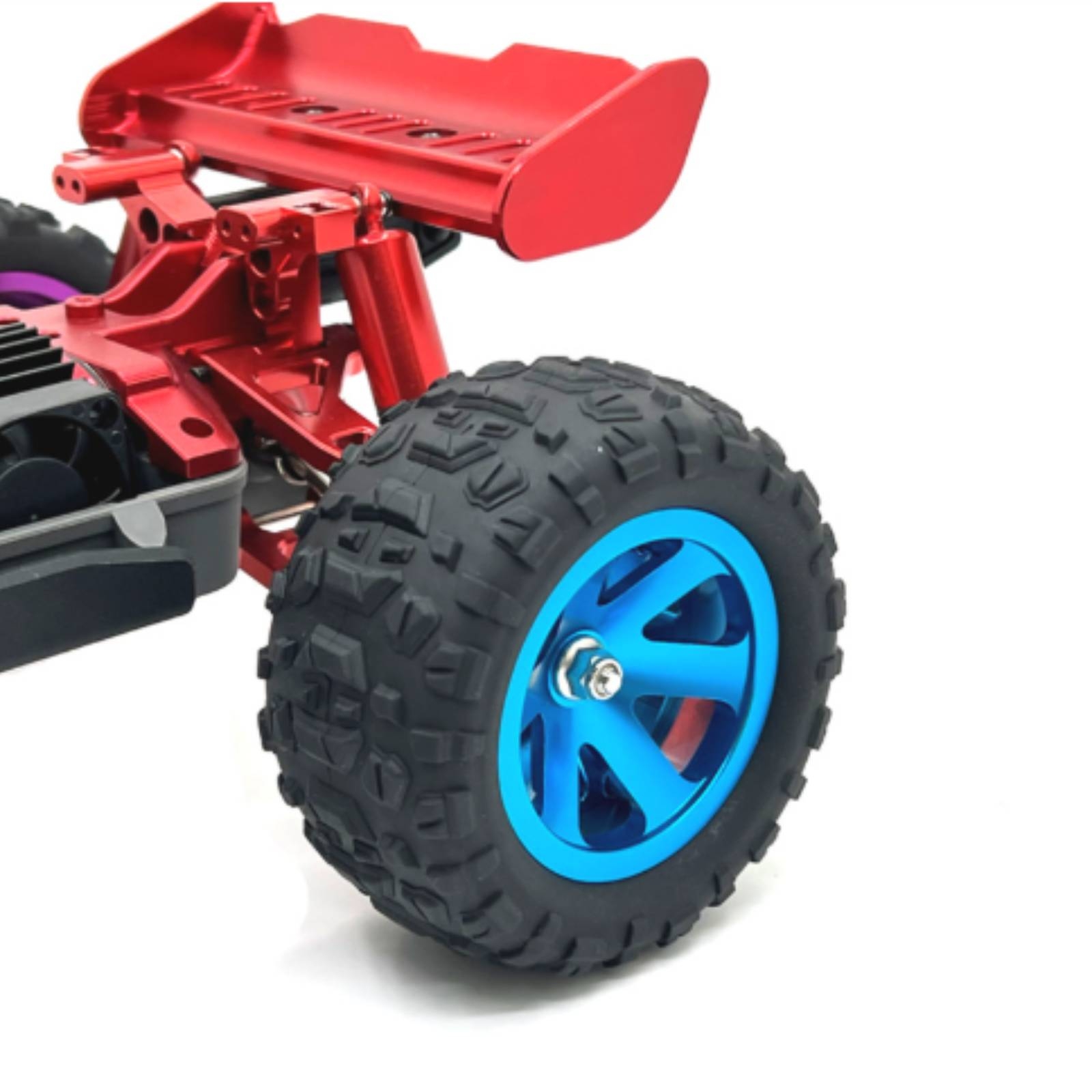 4 Pieces RC Wheel and Tire Ass - Wheel Hex Adapter recension och pris