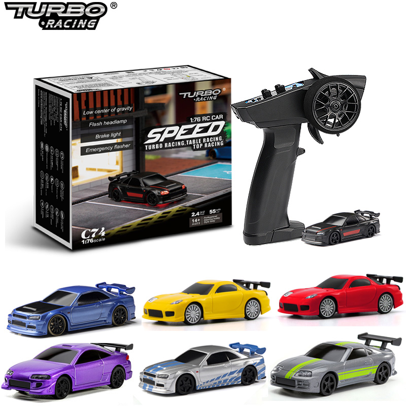 Turbo Racing 1:76 C64 C73 C72  - Rc Hobby Grade Drift Car recension och pris