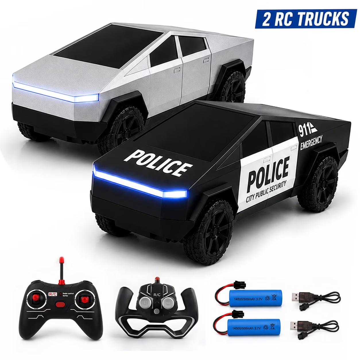 2PCS RC Cyber Truck Toys Remot - Rc Hobby Tech Bali recension och pris