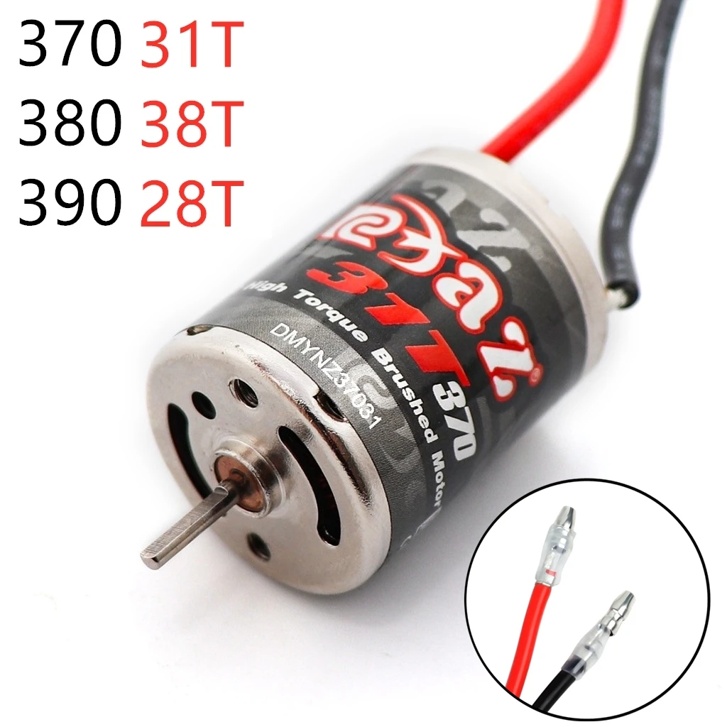 370/380/390 Brushed Motor DC M - Rc Hobby Engine recension och pris