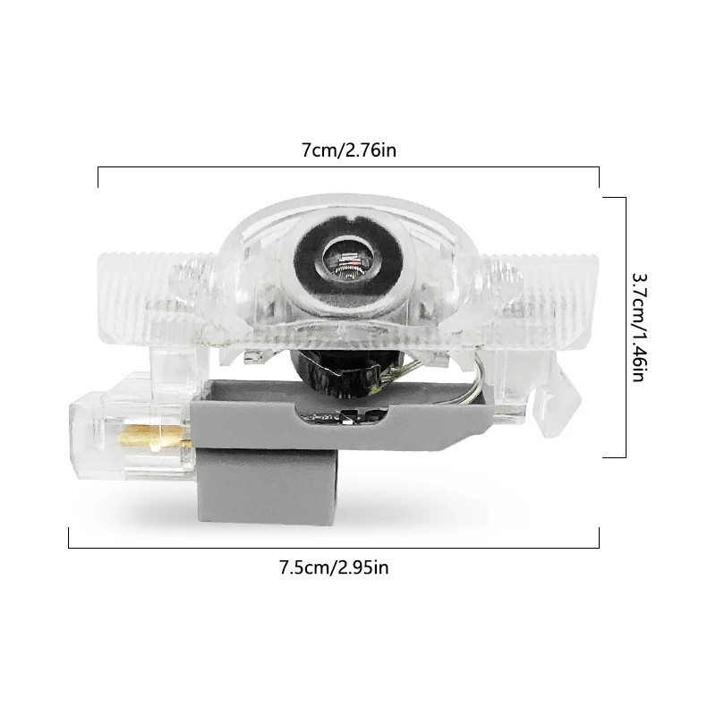 2Pcs LED Projector Lamp Car Do - Rc Hobby Nook recension och pris
