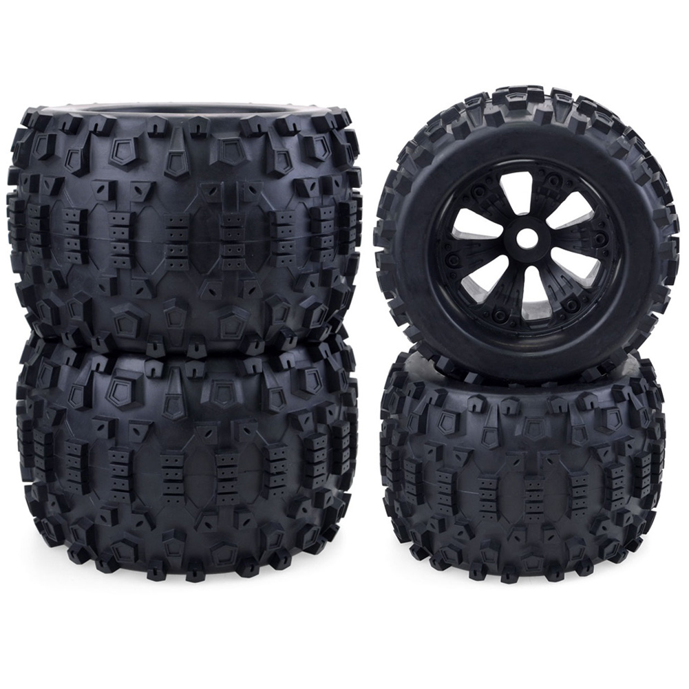 4PCS 1/8 Wheels Tires 170mm 16 - Rc Hobby Trucks recension och pris