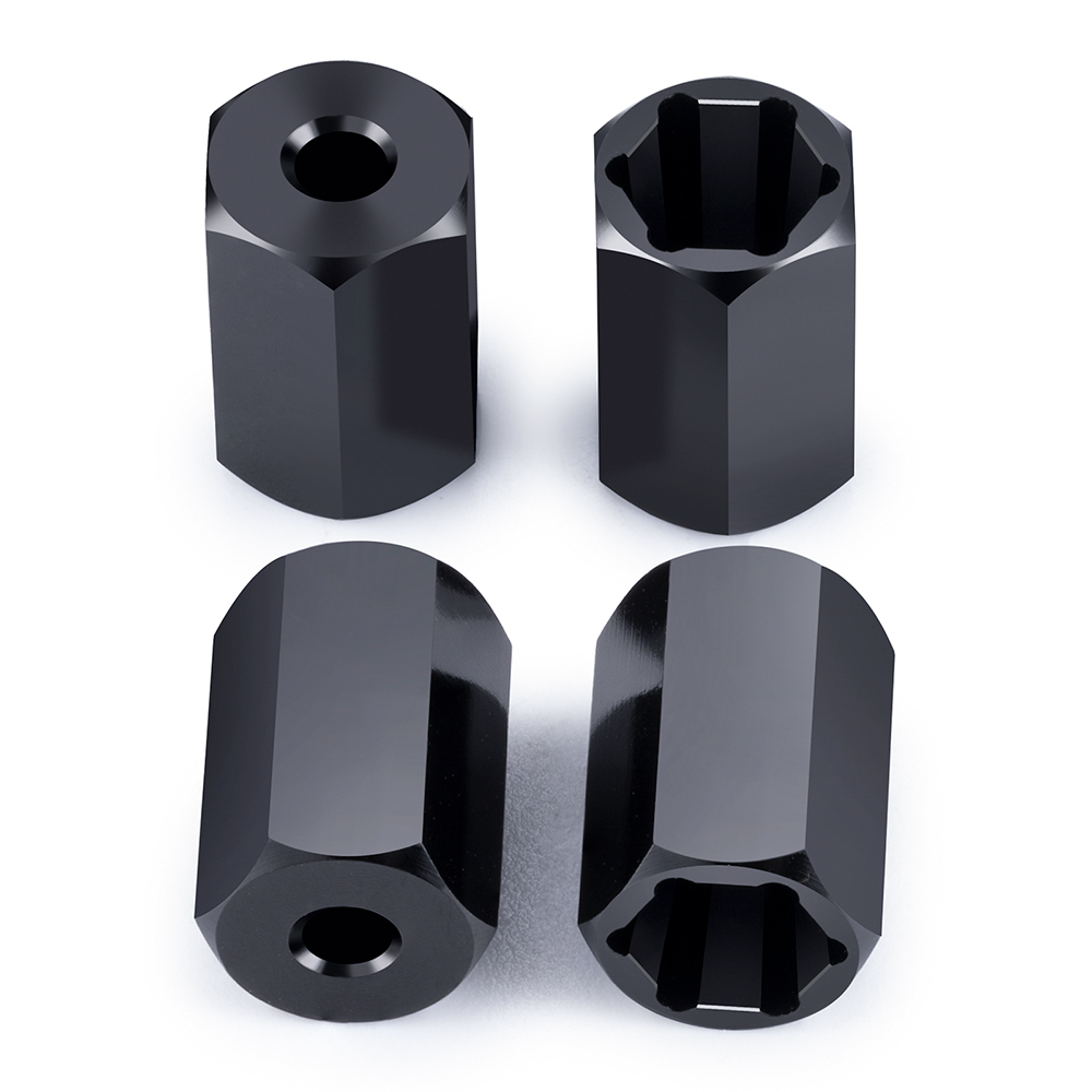 TRINOOD 4Pcs Aluminum Alloy 5m - Wheel Hex Adapter recension och pris