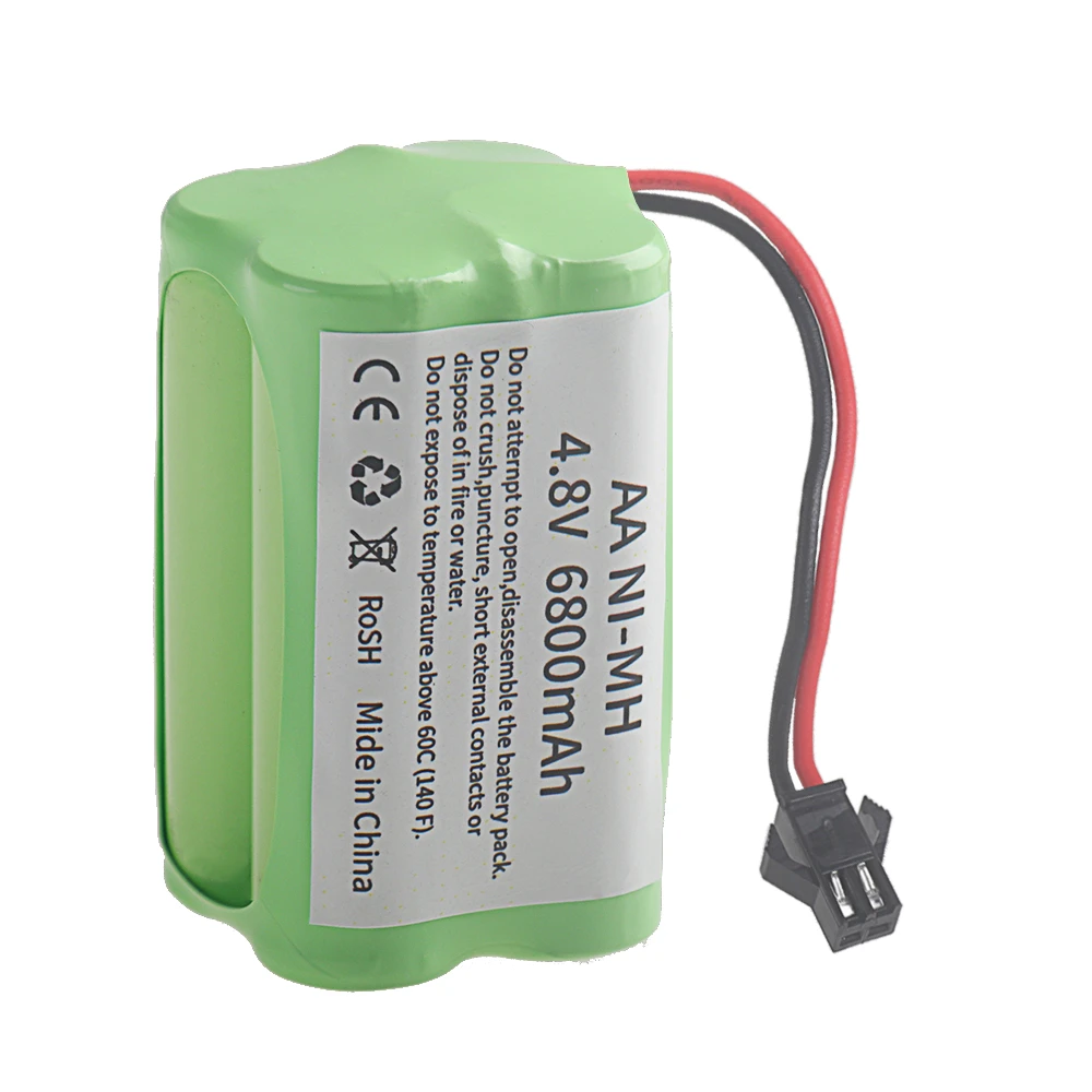 NI-MH 6800mAh 4.8V 4*AA Batter - Rc Hobby Trucks recension och pris