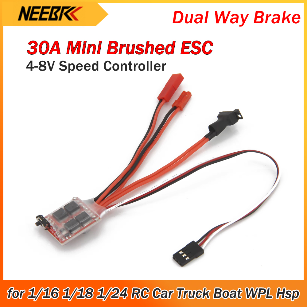 30A Mini Brushed ESC Dual Way  - Rc Hobby Quotes recension och pris