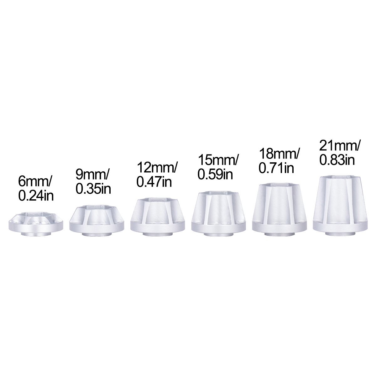 Aluminum Wheel Hex Hub 6/9/12/ - Wheel Hex Adapter recension och pris