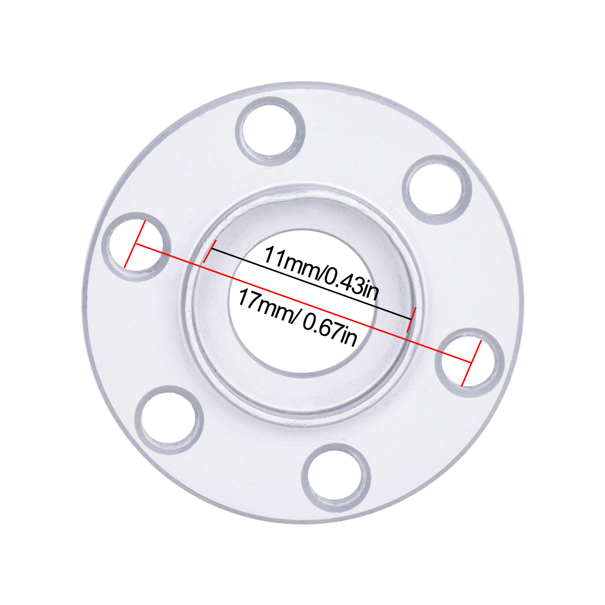 Aluminum Wheel Hex Hub 6/9/12/ - Wheel Hex Adapter recension och pris