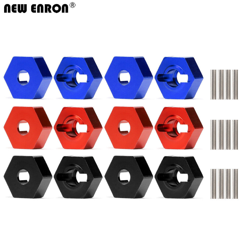 red/blue/black Aluminium 6061  - Wheel Hex Adapter recension och pris