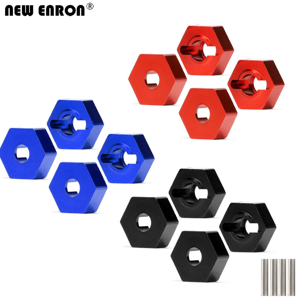 red/blue/black Aluminium 6061  - Wheel Hex Adapter recension och pris